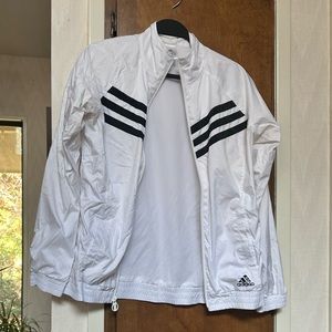 White adidas jacket
